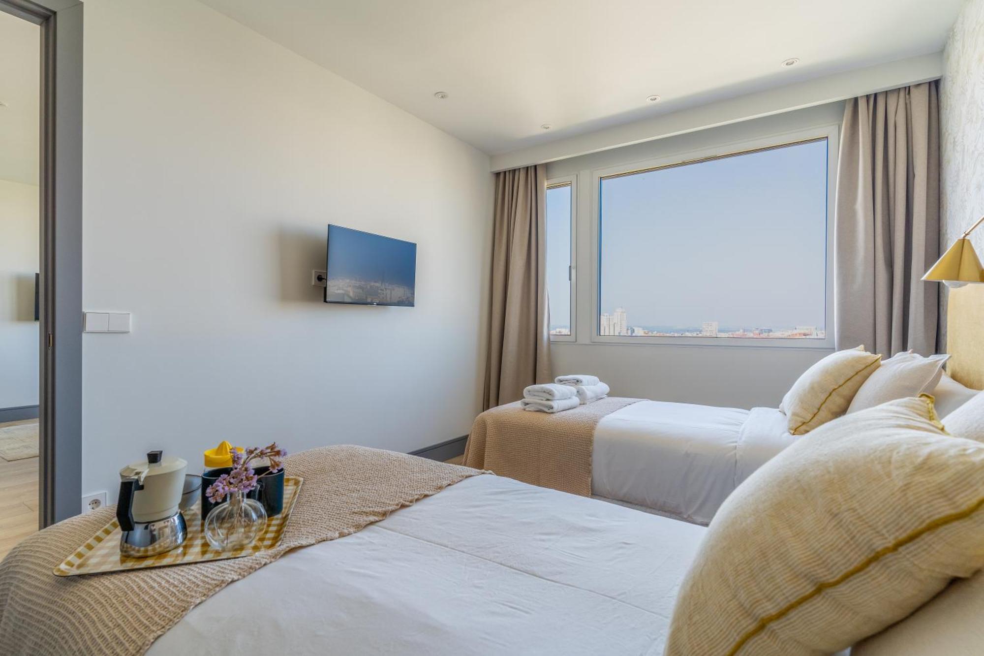 Modern And Bright-2bedrooms 1bathroom-colon Apartamento Madri