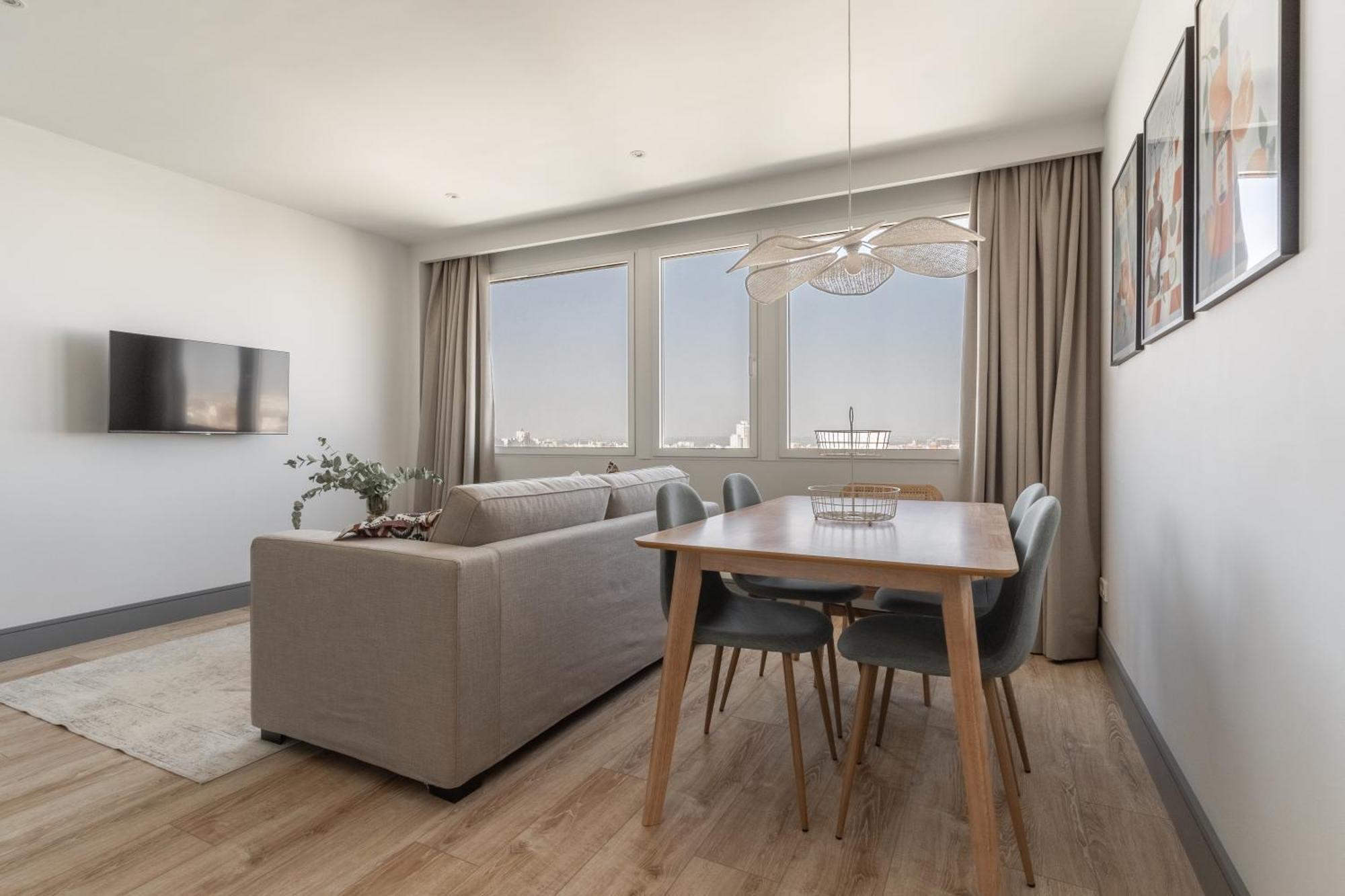 Modern And Bright-2bedrooms 1bathroom-colon Apartamento Madri